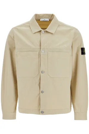 Stone Island cotton ripstop overshirt