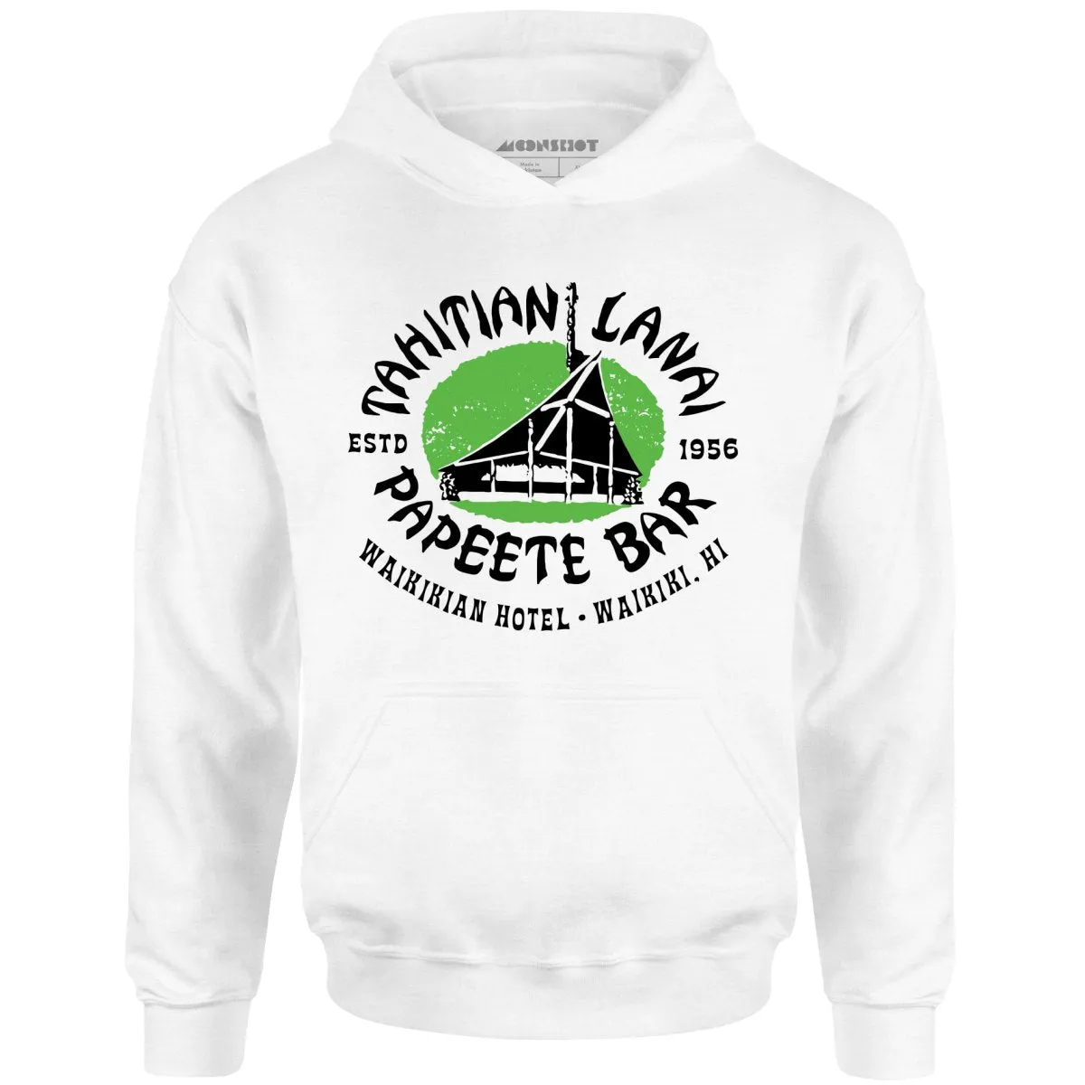 Tahitian Lanai Papeete Bar - Waikiki, HI - Vintage Tiki Bar - Unisex Hoodie