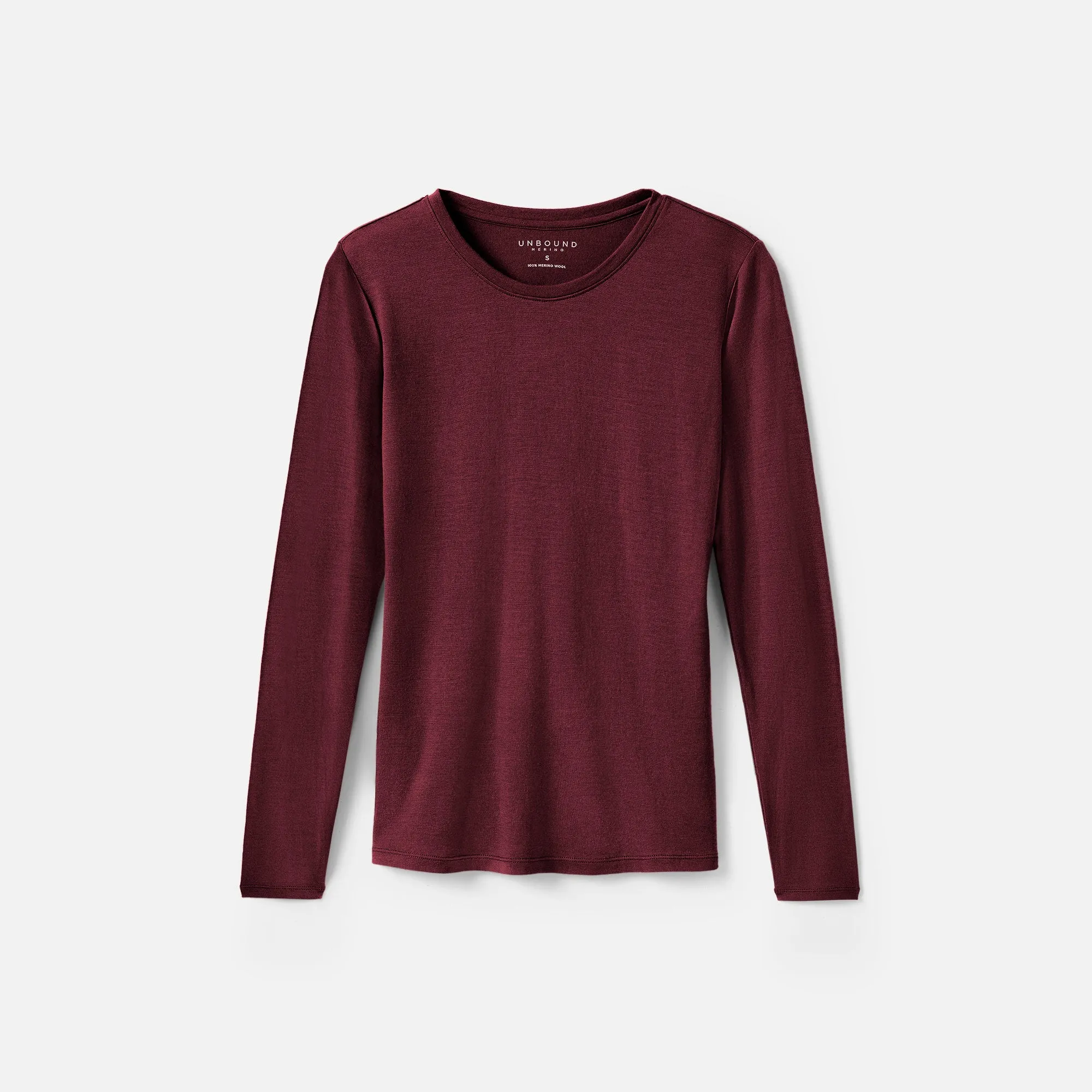 Women's Long Sleeve Merino Crew